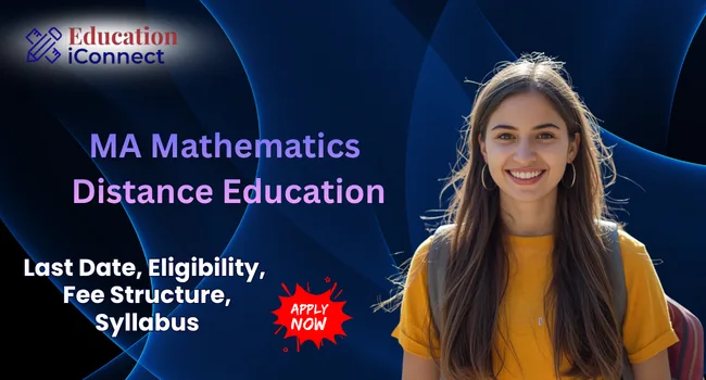 MA Mathematics Distance Education