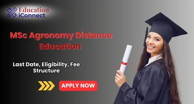 MSc Agronomy Distance Education