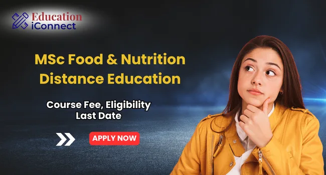 MSc Food & Nutrition Distance Education