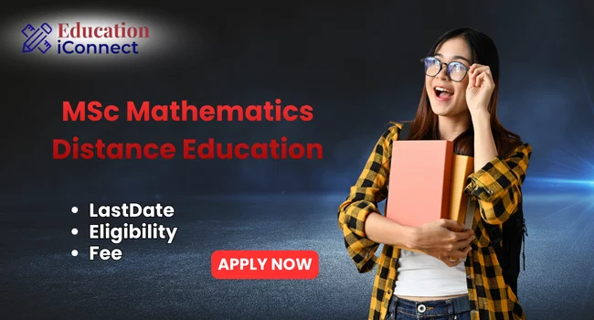 MSc Mathematics Distance Education