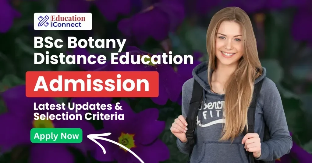BSc Botany Distance Education