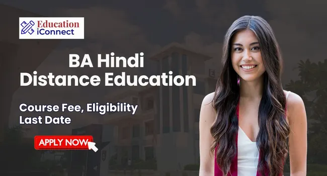 BA Hindi Distance Education