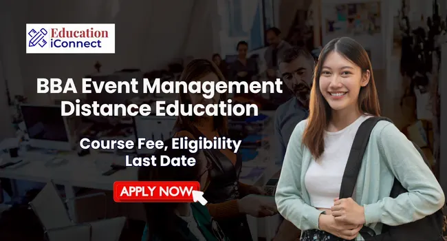 BBA Event Management Distance Education
