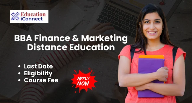 BBA Finance & Marketing Distance Education