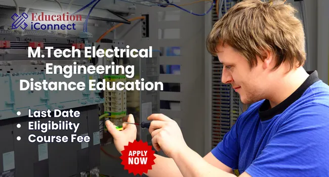 M.Tech Electrical Engineering Distance Education