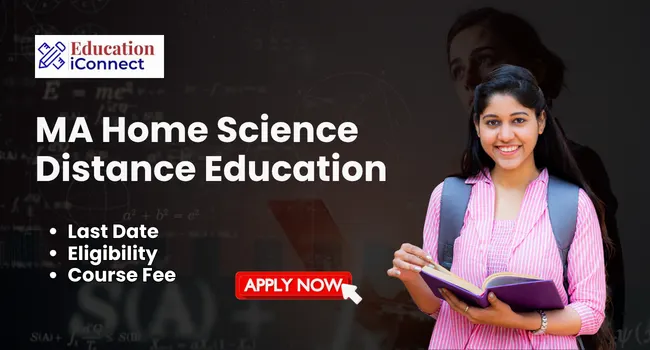 MA Home Science Distance Education