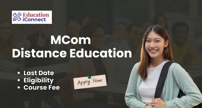 MCom Distance Education