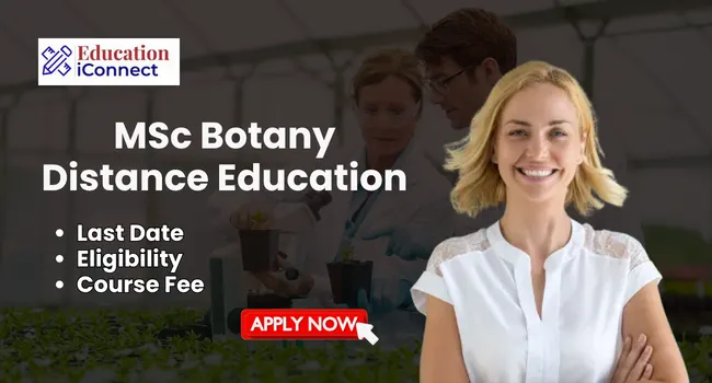 MSc Botany Distance Education