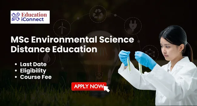 MSc Environmental Science Distance Education