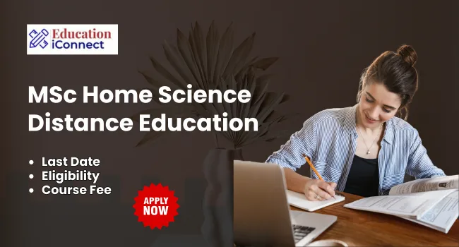 MSc Home Science Distance Education