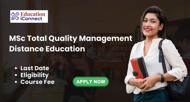 MSc Total Quality Management Distance Education