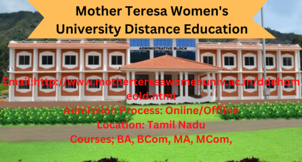 Mother Teresa Women's University Distance Education