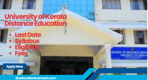 University of Kerala Distance Education