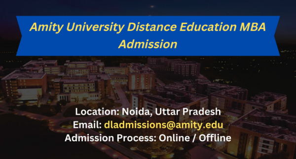 Amity University Distance Education MBA
