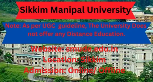 Sikkim Manipal University Distance Education