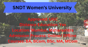 SNDT Women's University Distance Education
