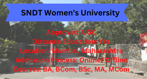 SNDT Women's University Distance Education